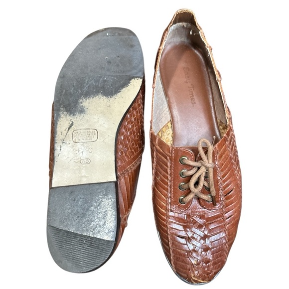 Mexican Huaraches Leather Strappy Loafer - Picture 4 of 8